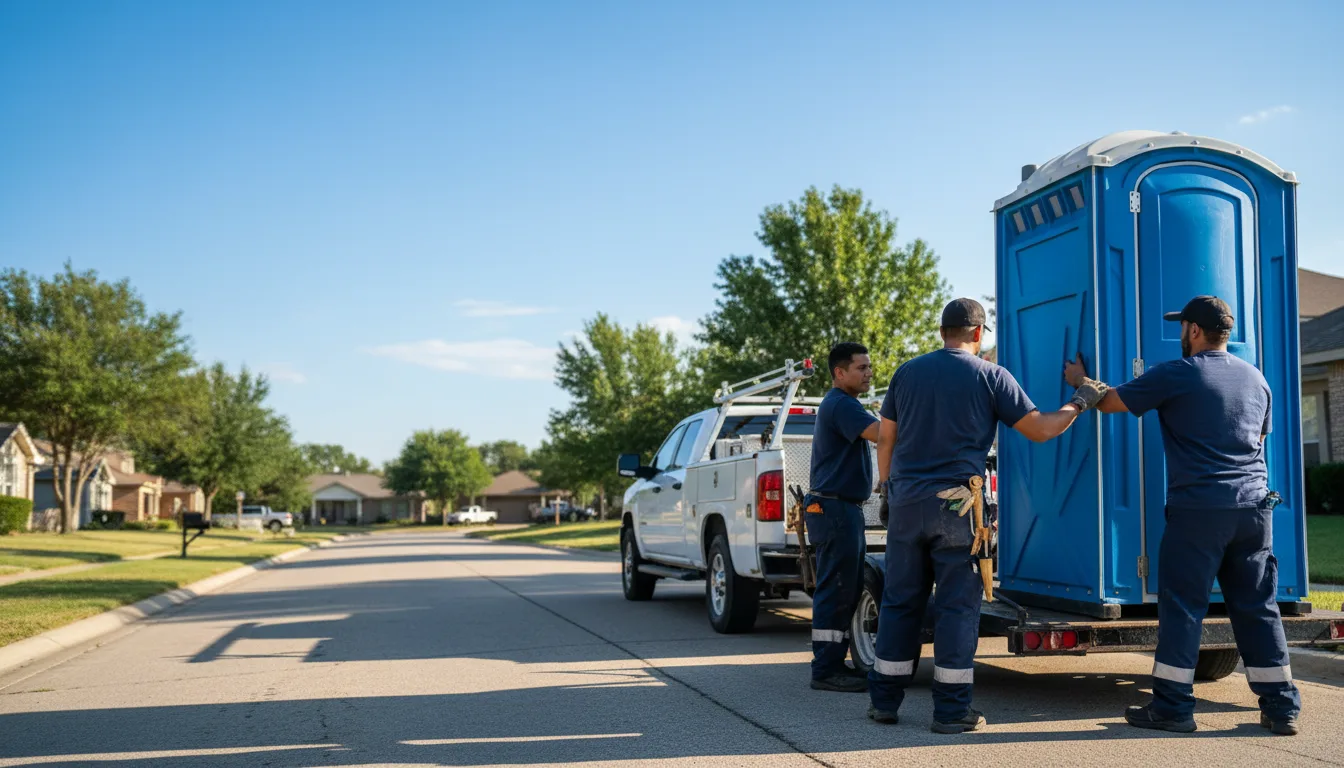 Portable Toilet Rental in Kechi, KS near me